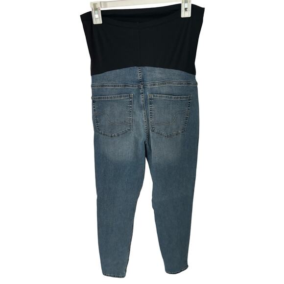 Levi Strauss maternity signature gold skinny jeans size Large - Picture 3 of 5